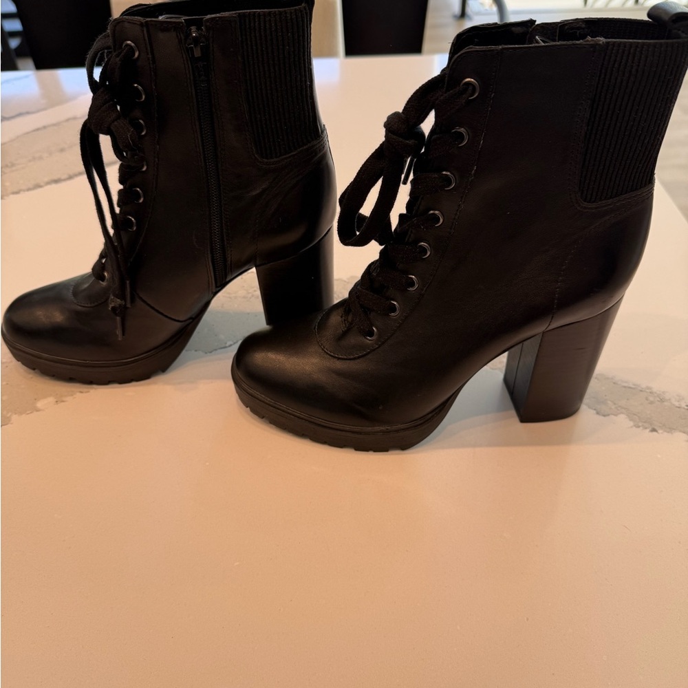 Steve Madden Leather Ankle Boots